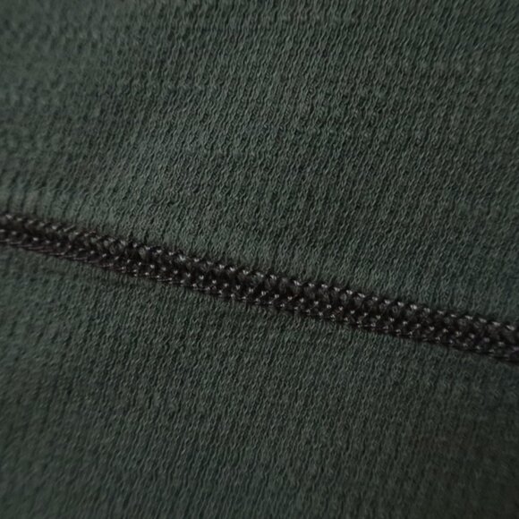 Tommy Bahama Green Heather On the Doubles Half Zip Reversible Sweater (XL) SOFT - Picture 9 of 12